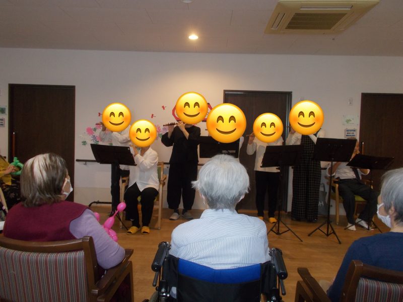 ショートステイの秋祭り