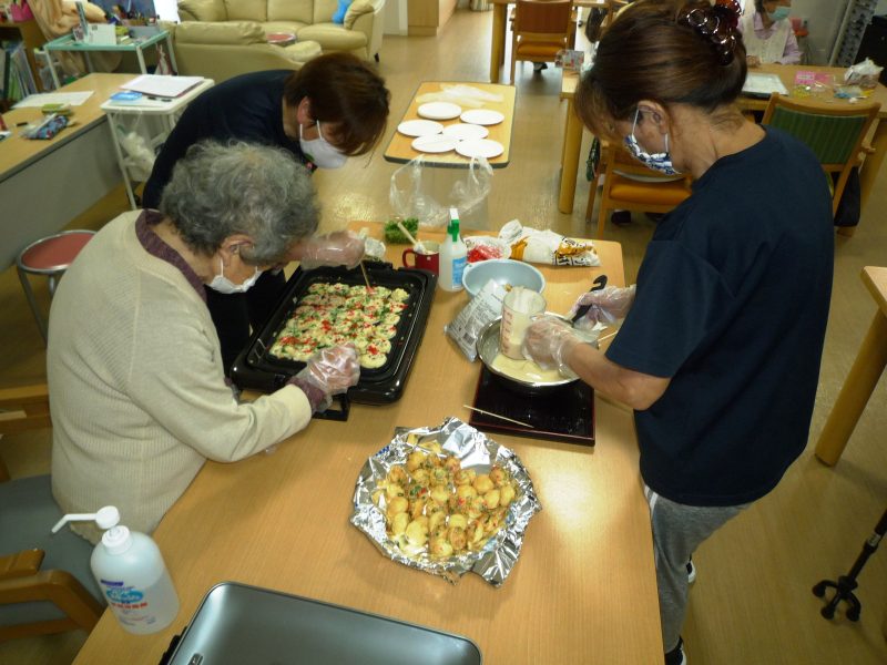 高齢デイおやつレク